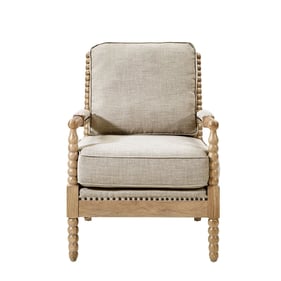 Olliix Madison Park Donohue Light Grey Accent Chair