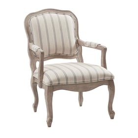 Olliix Madison Park Monroe Natural Camel Back Exposed Wood Chair