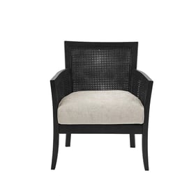 Olliix Madison Park Diedra Black Accent Chair