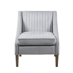 Olliix Madison Park Florian Light Gray Accent Chair