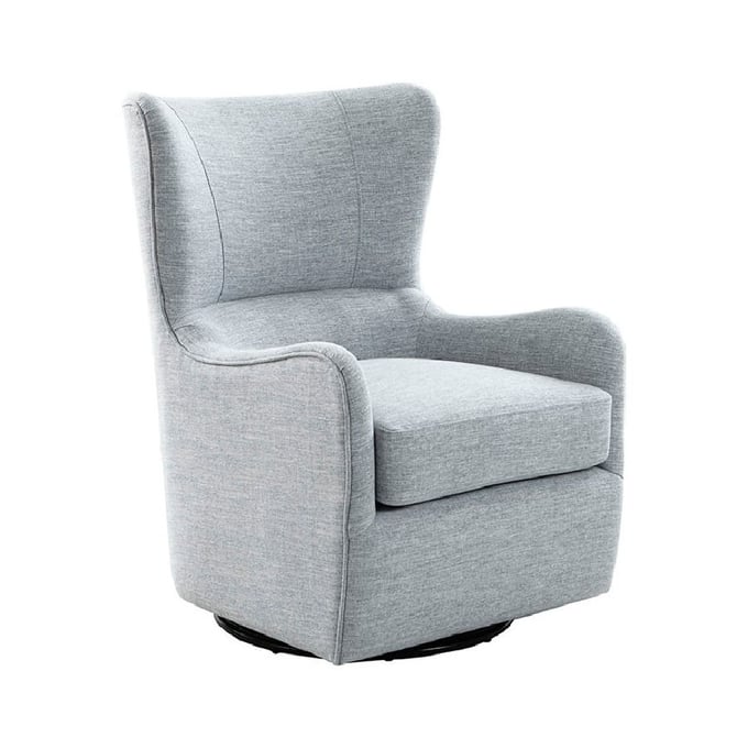 Olliix Madison Park Arianna Light Blue Swivel Glider Chair OLIX-MP103-0801