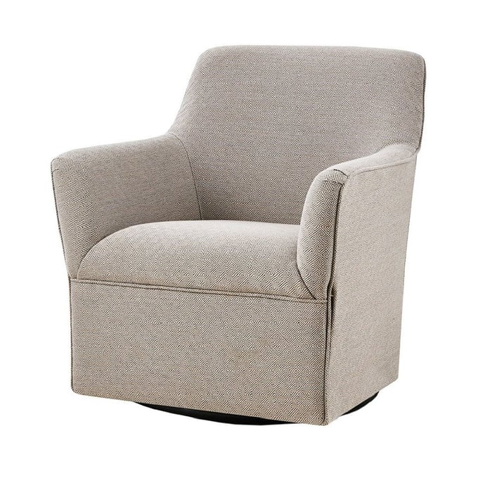 Olliix Madison Park Augustine Grey Taupe Swivel Glider Chair OLIX-MP103-0825