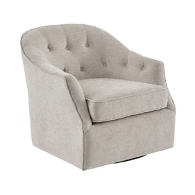 Olliix Madison Park Calvin Natural Swivel Chair