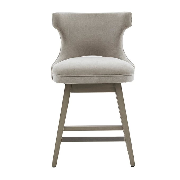 Olliix Madison Park Emmett Light Grey Swivel Counter Height Stool OLIX-MP104-0943