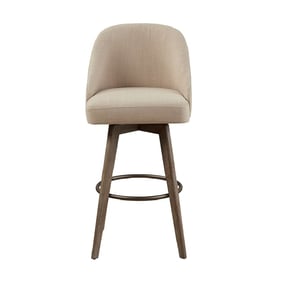 Olliix Madison Park Pearce Sand Swivel Bar Stool