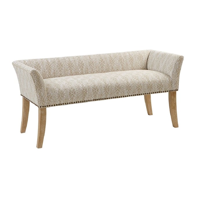 Olliix Madison Park Welburn Taupe Accent Bench OLIX-MP105-0999