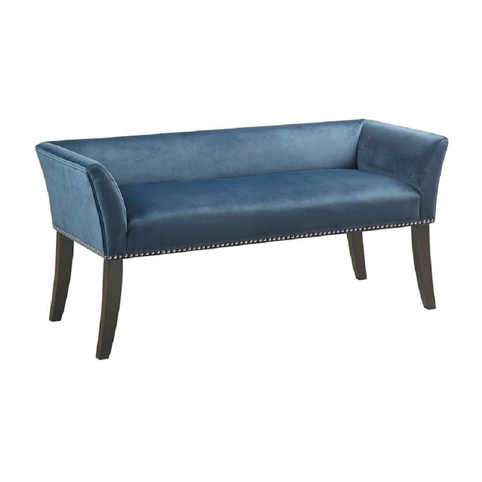 Olliix Madison Park Welburn Blue Accent Bench OLIX-MP105-1049