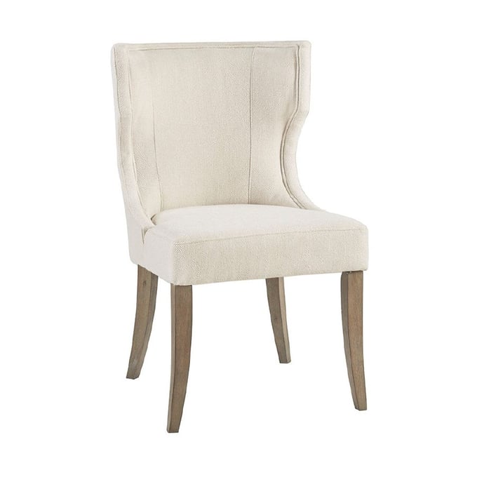 Cream wingback dining discount chair