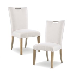 2 Olliix Madison Park Braiden Natural Dining Chairs