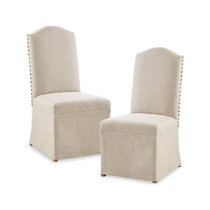 2 Olliix Madison Park Foster Beige Dining Chairs OLIX-MP108-0849