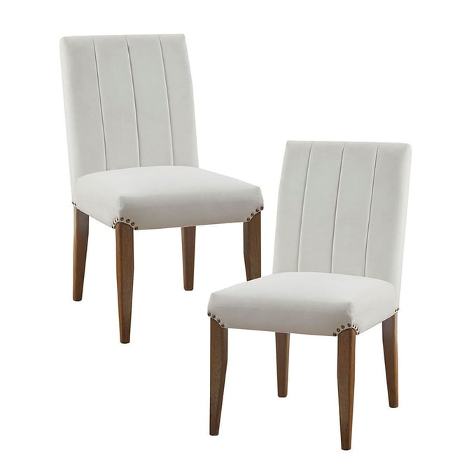 2 Olliix Madison Park Audrey Cream Dining Chairs OLIX-MP108-1139