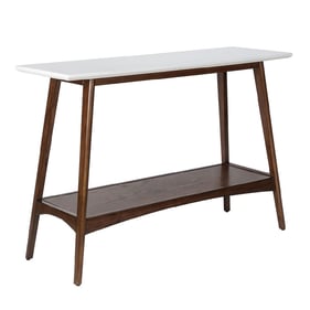 Olliix Madison Park Parker Off White Pecan Console