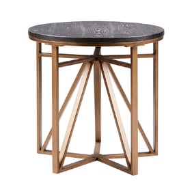 Olliix Madison Park Madison Antique Bronze End Table