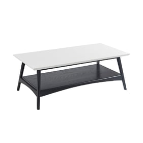 Olliix Madison Park Parker Off White Black Coffee Table