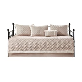 Olliix Madison Park Breanna Khaki 6pc Daybed Cover Set