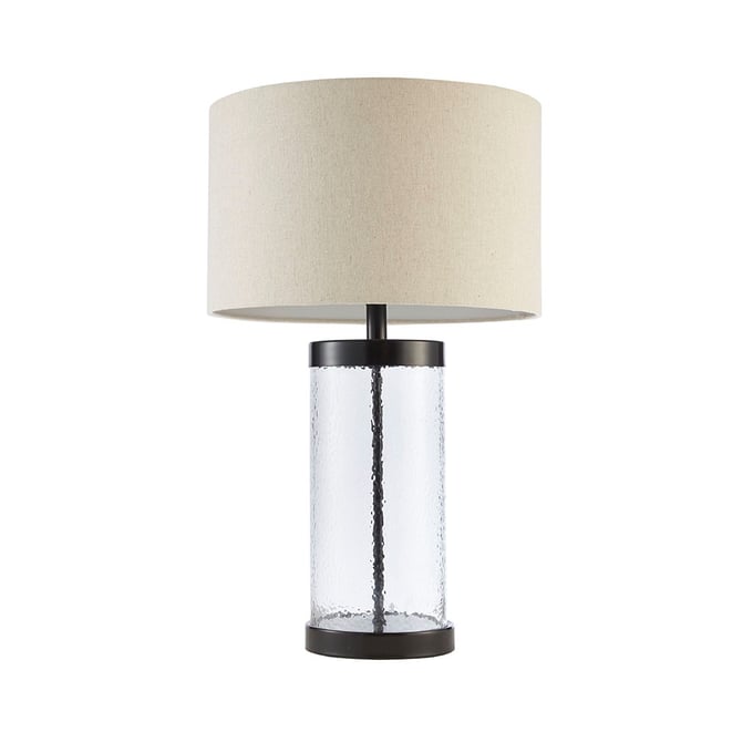 Olliix Hampton Hill Macon Clear Glass Cylinder Table Lamp OLIX-MP153-0179