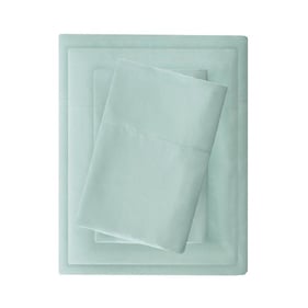 Olliix Madison Park 3M Microcell Seafoam Twin 3pc Sheet Set