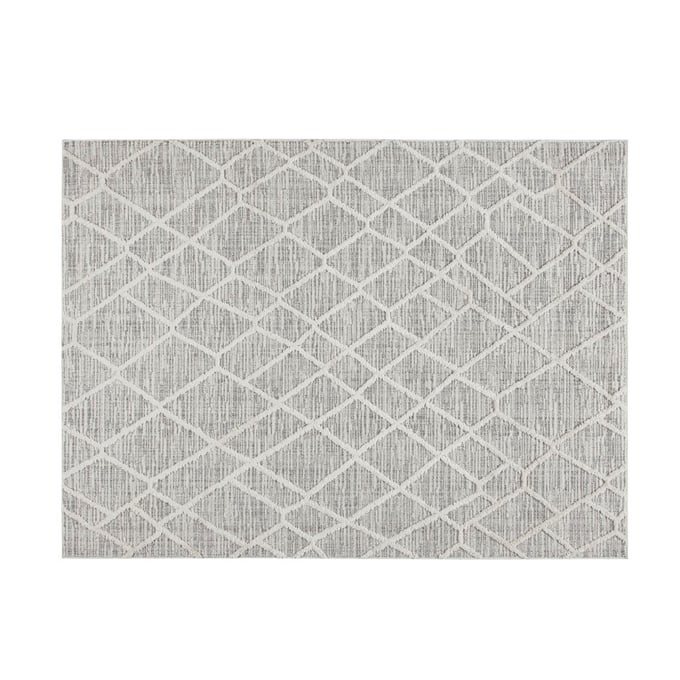 Olliix Madison Park Ashley Gray Cream Terni Pebble Indoor Area Rug - 5 x 7 OLIX-MP35-7185