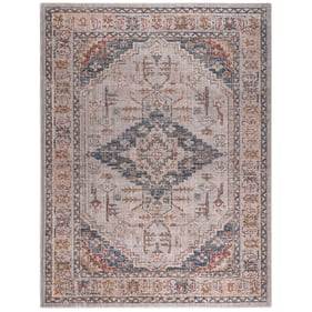 Olliix Madison Park Jasmine Orange Vintage Medallion Woven Area Rug - 3 x 5