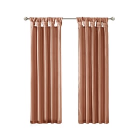 Olliix Madison Park Emilia Spice Window Curtain Panel - 95 x 50