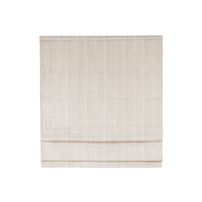 Olliix Madison Park Galen Ivory Basketweave Cordless Roman Shade - 64 x 35 OLIX-MP40-6550