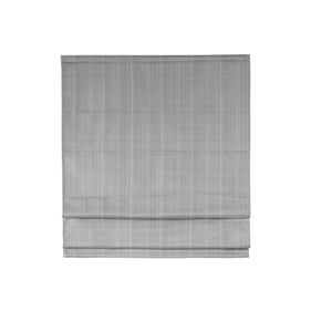 Olliix Madison Park Galen Charcoal Basketweave Cordless Roman Shade - 64 x ...