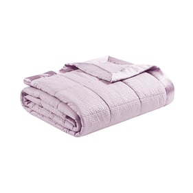 Olliix Madison Park Cambria Lilac King Down Alternative Blanket