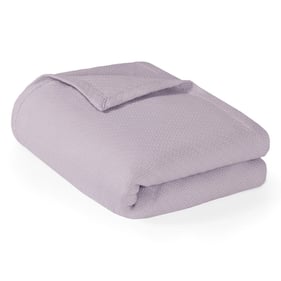 Olliix Madison Park Liquid Cotton Lilac King Blanket