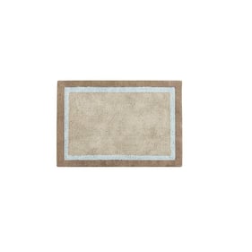 Olliix Madison Park Amherst Blue Cotton Tufted Bath Rug - 20 x 30