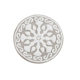 Olliix Madison Park Casablanca Taupe Medallion Cotton Tufted Bath Rug - 25 ...