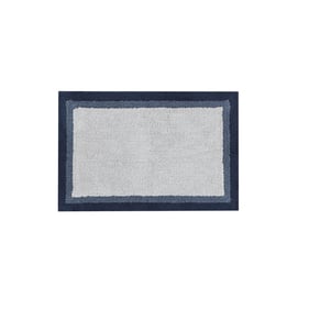 Olliix Madison Park Amherst Navy Cotton Tufted Bath Rug - 20 x 30