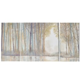 Olliix Madison Park Forest Reflections Triptych 3pc Canvas Wall Art Set