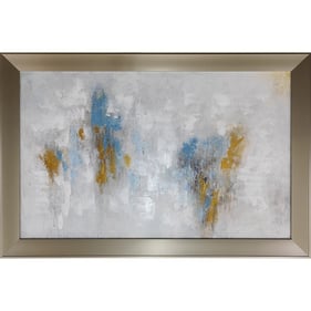 Olliix Madison Park Bliss Framed Embellished Canvas