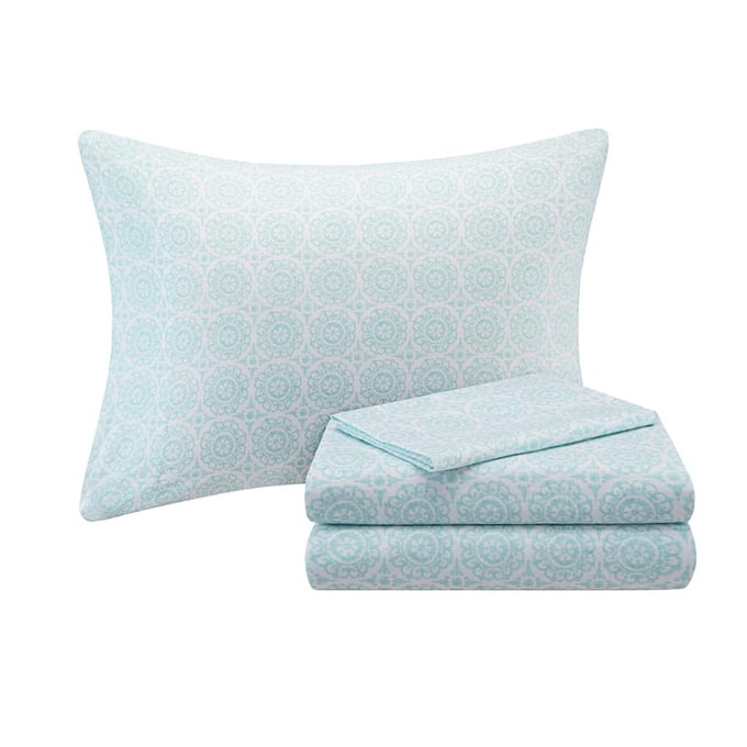 Olliix Madison Park Essentials Serenity Coral Full 9pc Comforter