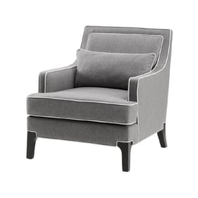 Olliix Madison Park Signature Collin Grey Black Arm Chair