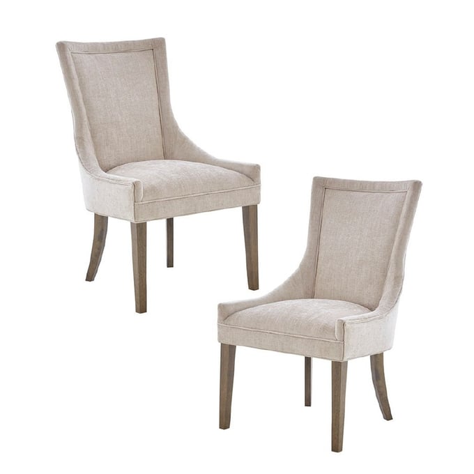 2 Olliix Madison Park Signature Ultra Cream Dining Side Chairs OLIX-MPS108-0286