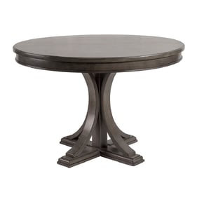 Olliix Madison Park Signature Helena Grey Round Dining Table