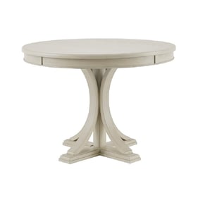 Olliix Madison Park Signature Helena Antique Cream Round Dining Table