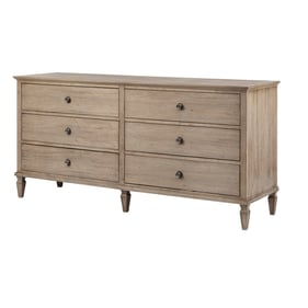 Olliix Madison Park Signature Victoria Light Natural 6 Drawers Dresser