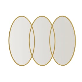 Olliix Madison Park Signature Eclipse Gold Trio Wall Mirror