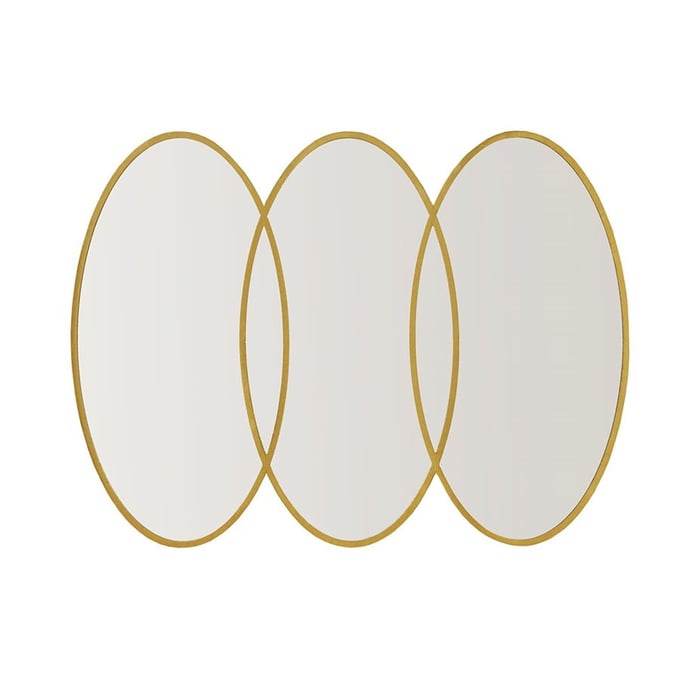 Olliix Madison Park Signature Eclipse Gold Trio Wall Mirror OLIX-MPS95F-0039