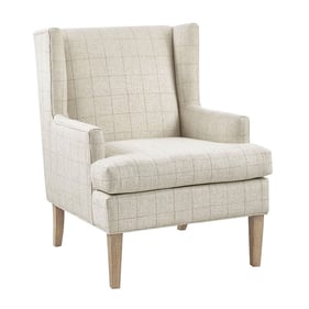 Olliix Martha Stewart Decker Beige Accent Armchair