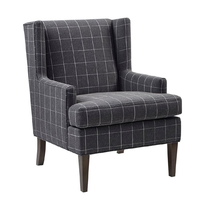 Olliix Martha Stewart Decker Charcoal Accent Chair OLIX-MT100-0106