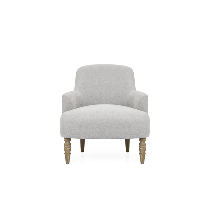 Olliix Martha Stewart Jada Light Grey Upholstered Accent Chair OLIX-MT100-1183