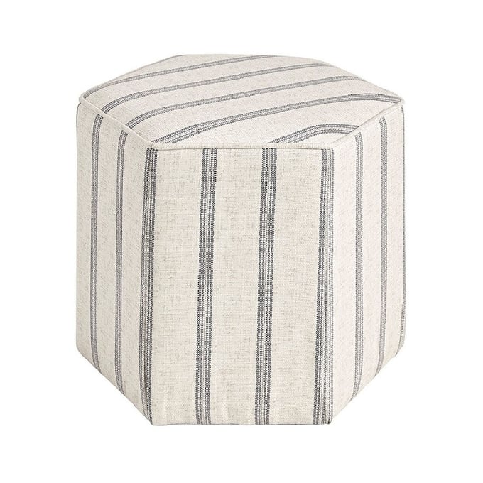 Olliix Martha Stewart Ellen Natural Accent Ottoman OLIX-MT101-0013