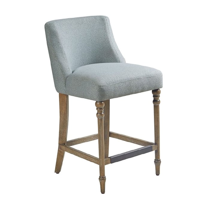 Olliix Martha Stewart Delaney Blue Counter Height Stool OLIX-MT104-0141