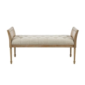 Olliix Martha Stewart Isla Natural Accent Bench