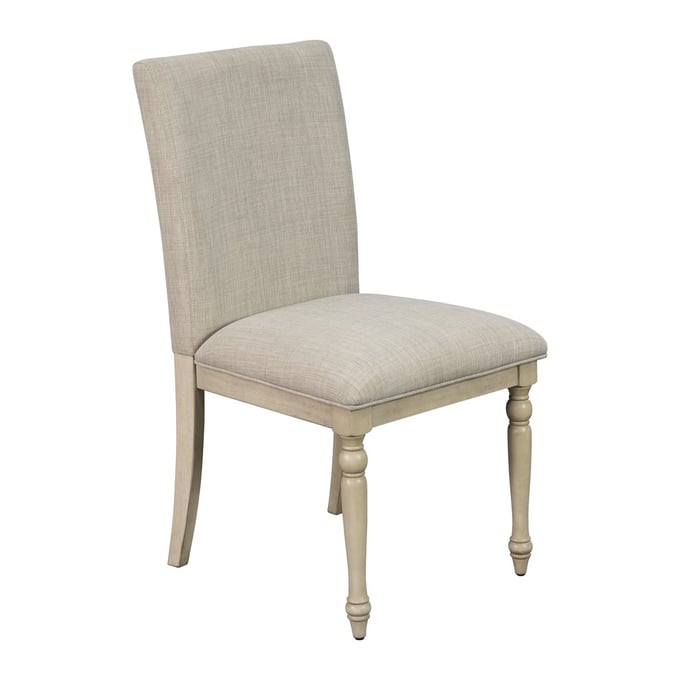 2 Olliix Martha Stewart Fiona Light Grey Dining Chairs OLIX-MT108-1186