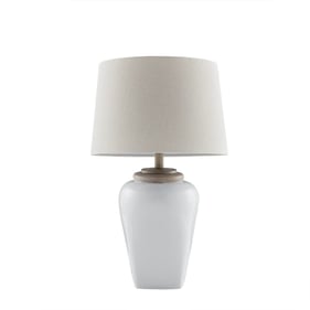 Olliix Martha Stewart Jemma White Ceramic Table Lamp