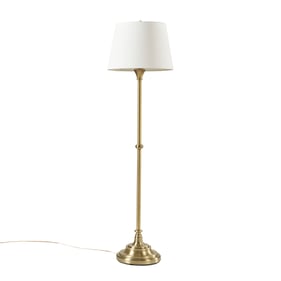 Olliix Martha Stewart Athena Antique Brass Floor Lamp